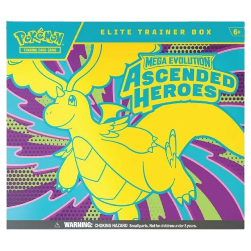 Pokemon - Mega Evolution - Ascended Heroes - Elite Trainer Box 20/02/26 Release Date